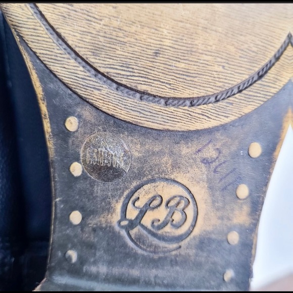 LUCKY BRAND Breah Leather Booties Boots 6.5 Black - Picture 5 of 9